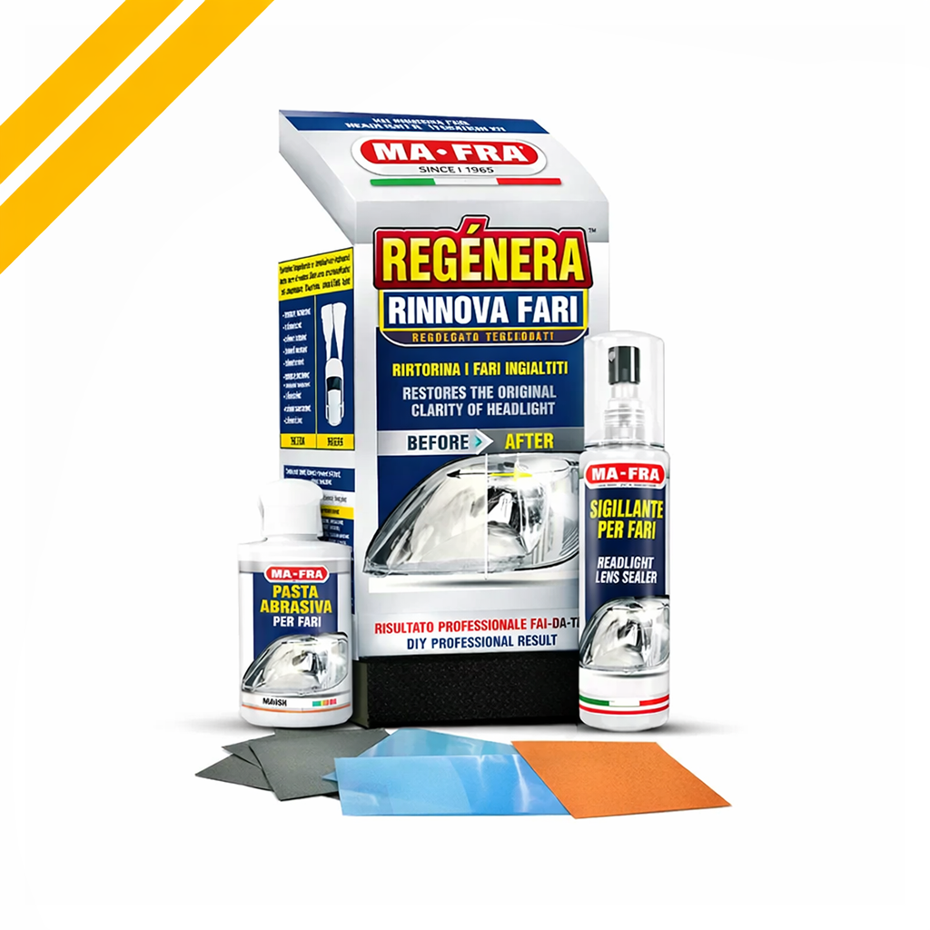 Mafra Headlight Kit And Headlight Restoration For Professional Exterior Care