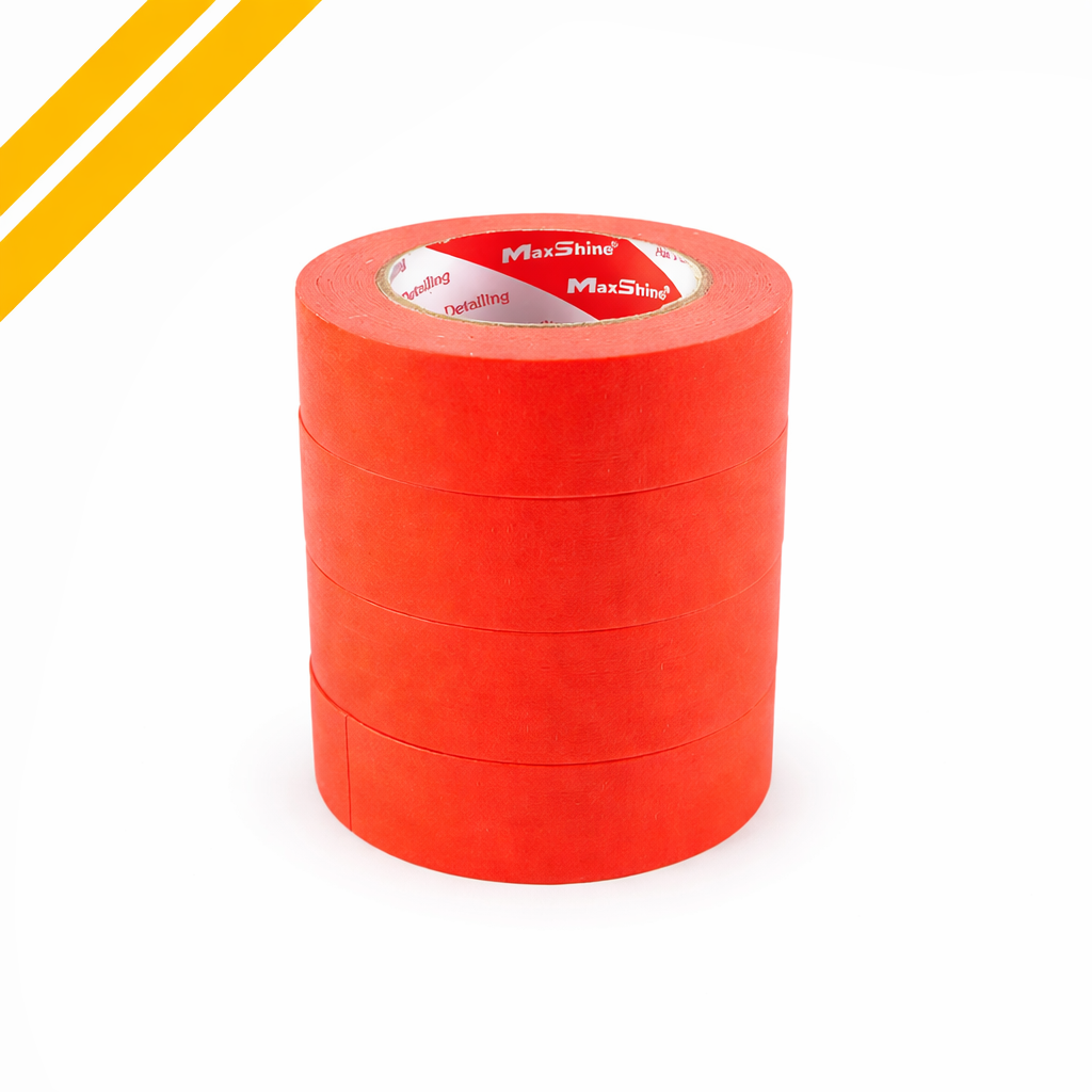 Maxshine Automotive Masking Tape (1.42 Inch By 165 Feet) And Masking Tape For Professional Detailing Tools