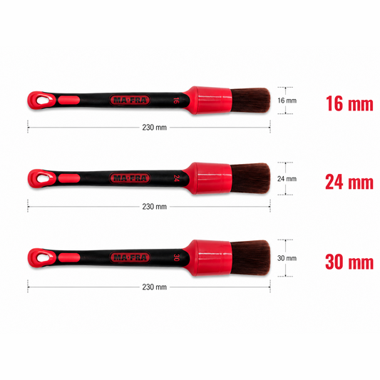 Mafra Brush Red - Exterior And Brush For Professional