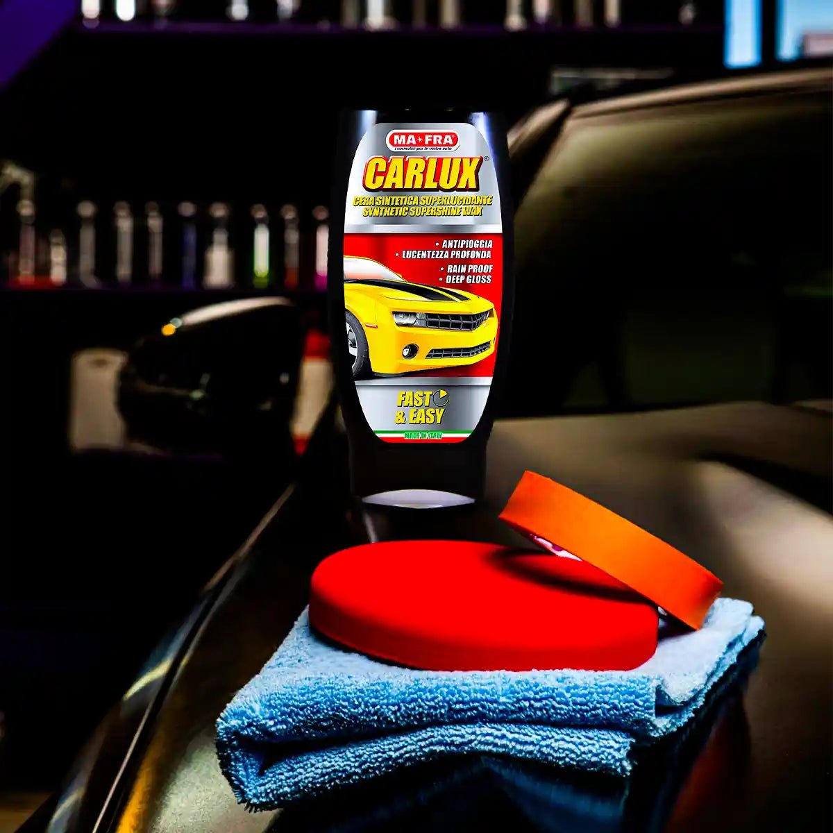CarLux (250gm) and Polish Wax for Professional Paint Care - Detailing Essentials