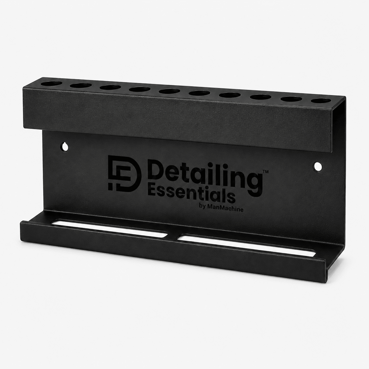 Detailing Essentials Brush & Bottle Holder | Wall Mounted Detailing Organizer - Detailing Essentials