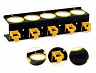 Detailing Essentials Compound Bottle Holder | Wall Mounted Polish Bottle Organizer - Detailing Essentials