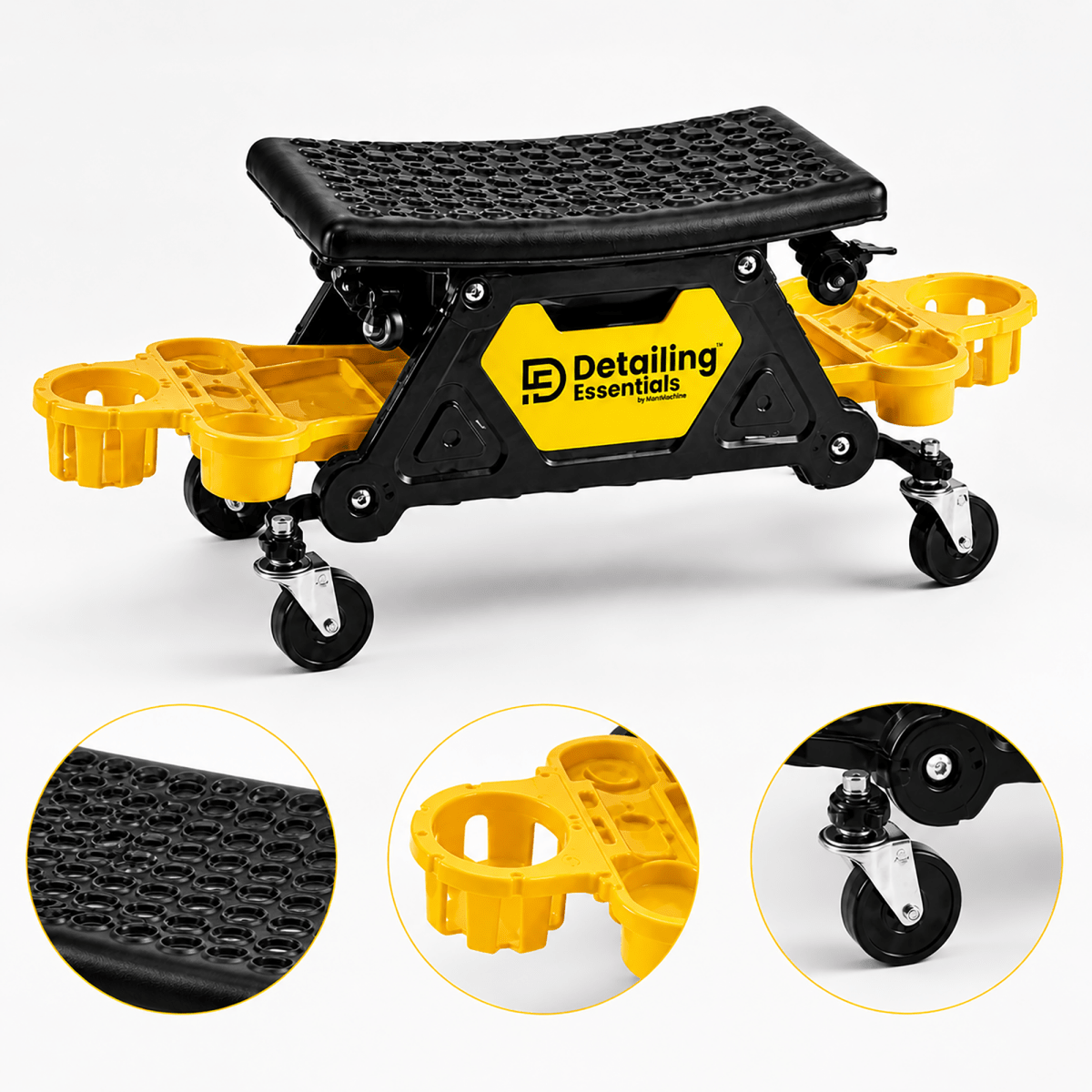 Detailing Essentials Detailing Creeper V2 | Professional Rolling Detailer Seat - Detailing Essentials