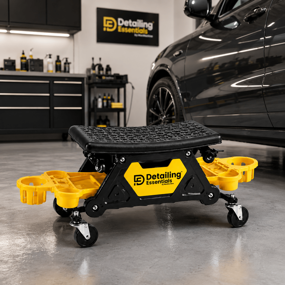 Detailing Essentials Detailing Creeper V2 | Professional Rolling Detailer Seat - Detailing Essentials