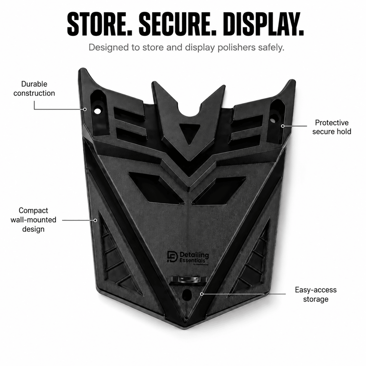 Detailing Essentials Transformer Holder | Wall Mounted Detailing Tool Holder - Detailing Essentials