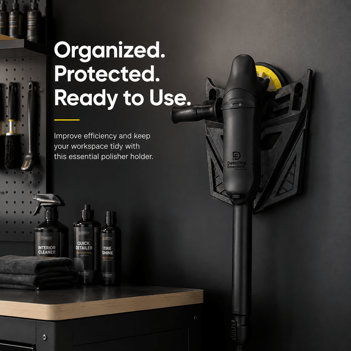 Detailing Essentials Transformer Holder | Wall Mounted Detailing Tool Holder - Detailing Essentials