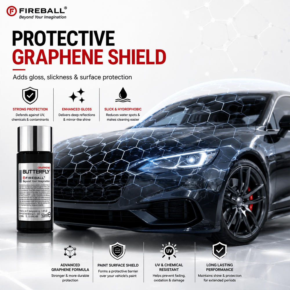 Fireball Butterfly Graphene Coating 50ml | 8 Years Graphene Ceramic Protection - Detailing Essentials