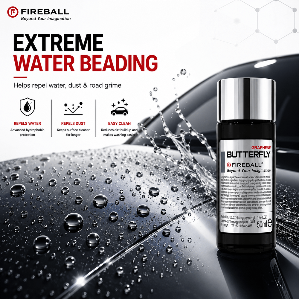 Fireball Butterfly Graphene Coating 50ml | 8 Years Graphene Ceramic Protection - Detailing Essentials
