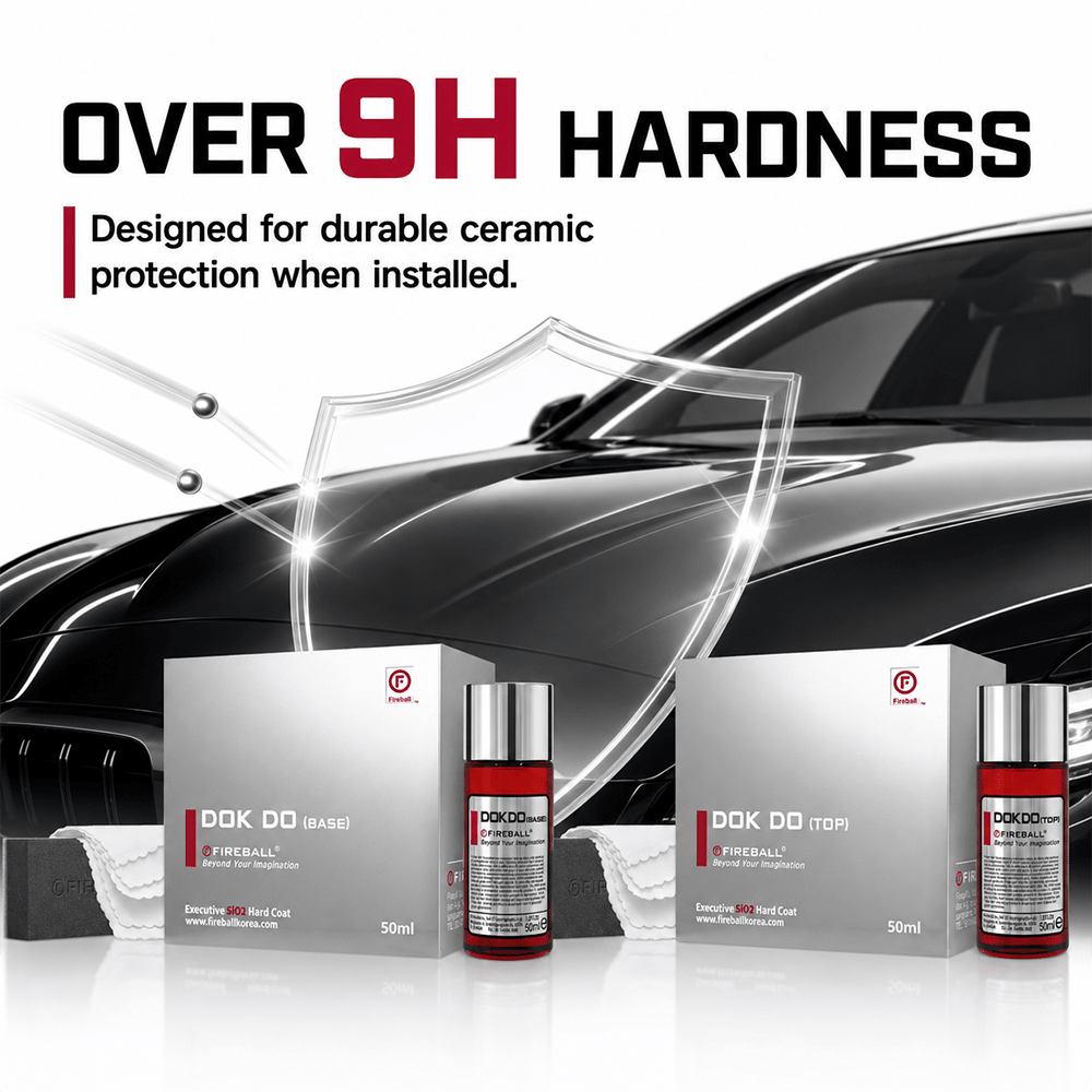 Fireball Dok Do Base Ceramic Coating 50ml | 10 Years Flagship Protection - Detailing Essentials
