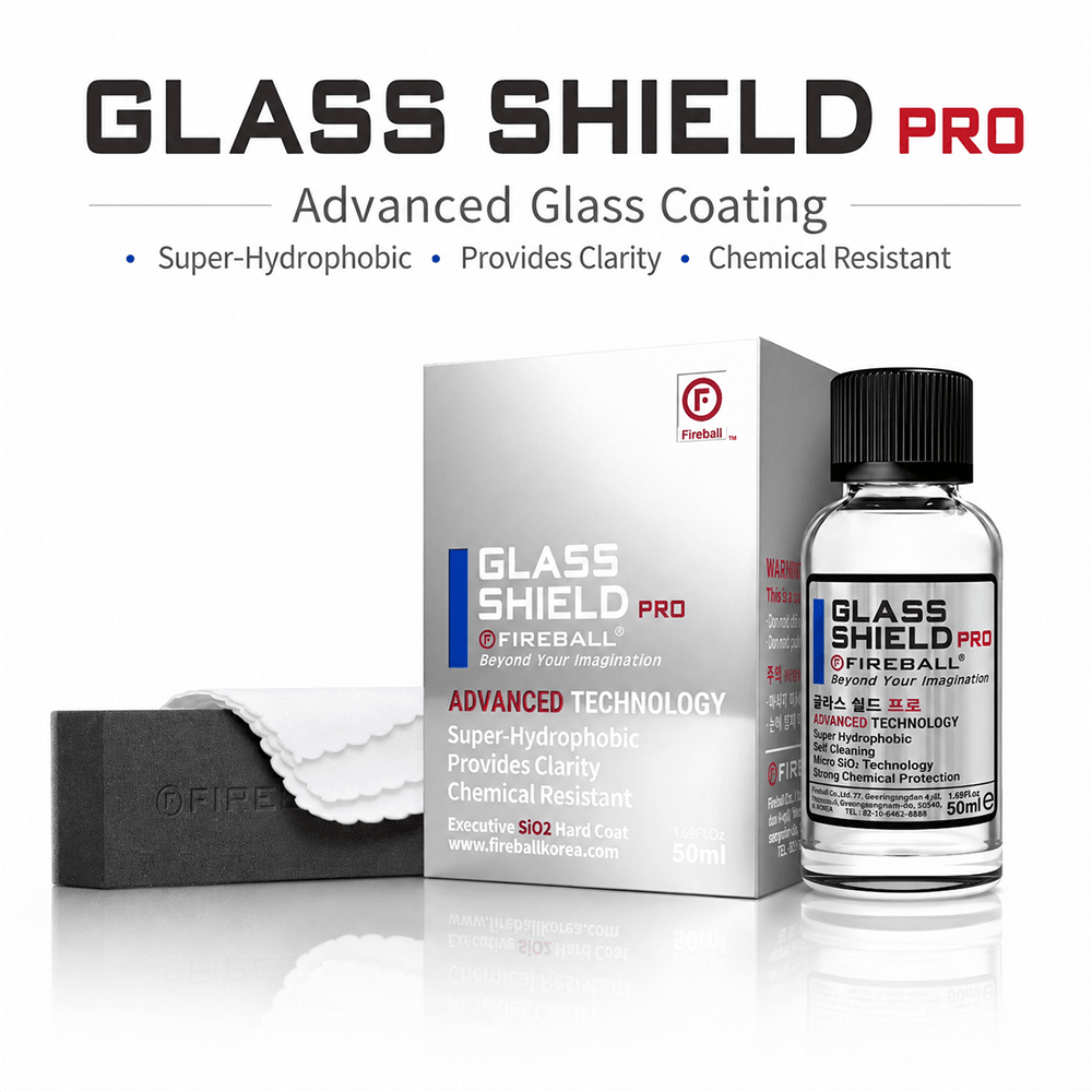 Fireball Glass Shield Pro 50ml | Windshield & Glass Coating - Detailing Essentials