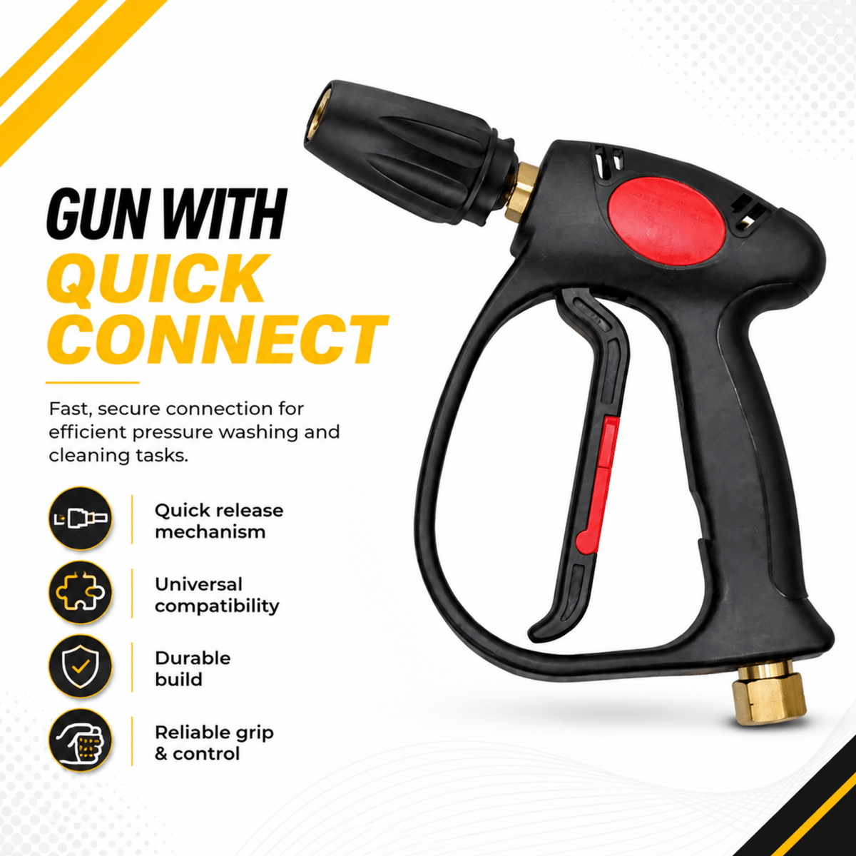 Gun with Quick Connect by Manmachineworks for Efficiency - Detailing Essentials