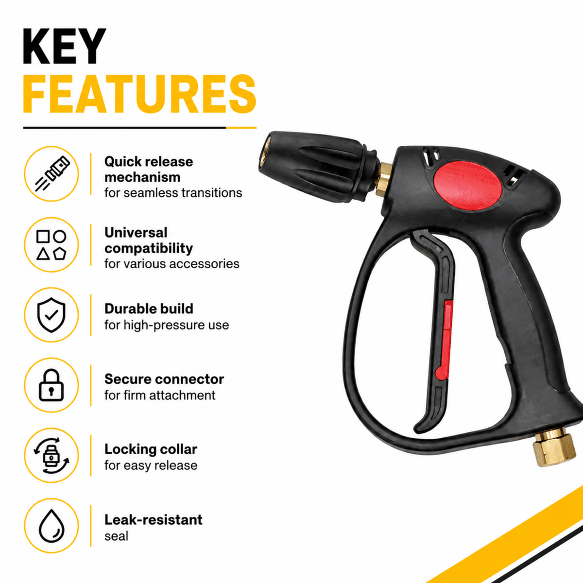 Gun with Quick Connect by Manmachineworks for Efficiency - Detailing Essentials