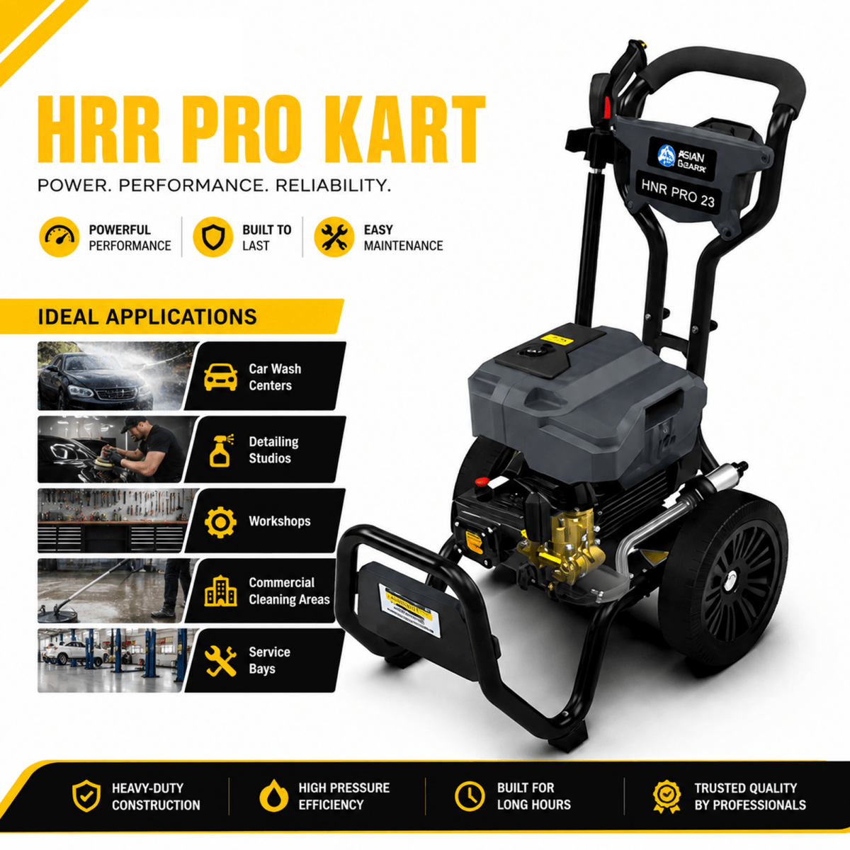 HRR Pro Kart - High - Performance Kart for Racing Enthusiasts - Detailing Essentials