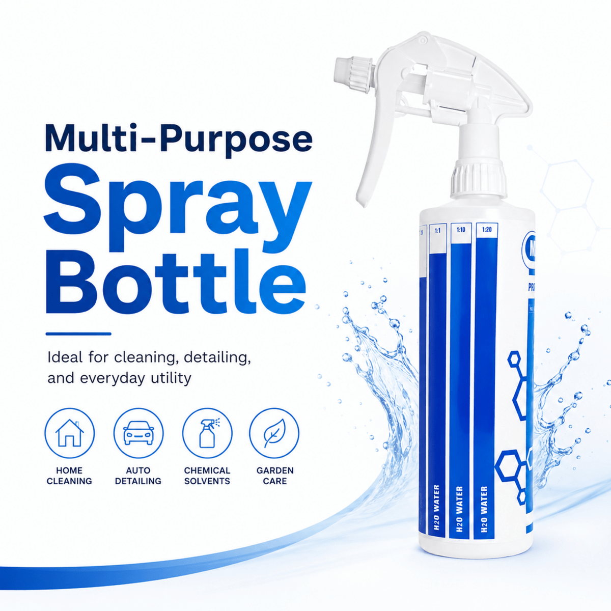 MA - FRA Flacone Professional Spray Bottle 1000ml | Empty Chemical Spray Bottle - Detailing Essentials