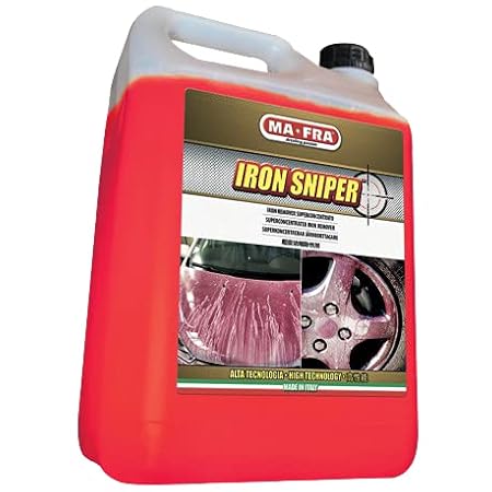 MA - FRA Iron Sniper 5L | Super Concentrated Iron Fallout & Brake Dust Remover - Detailing Essentials