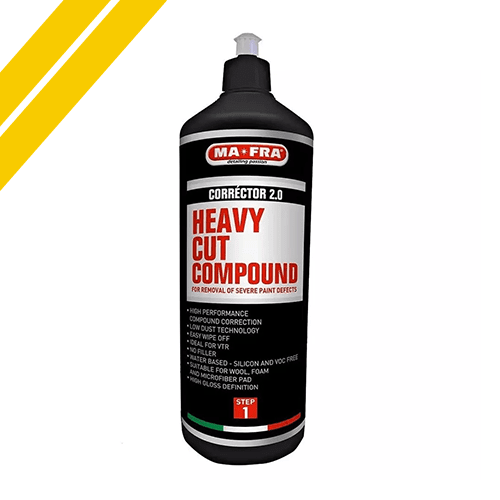 Mafra Corrector (250gm) And Rubbing Compound For Professional Paint Care - Detailing Essentials