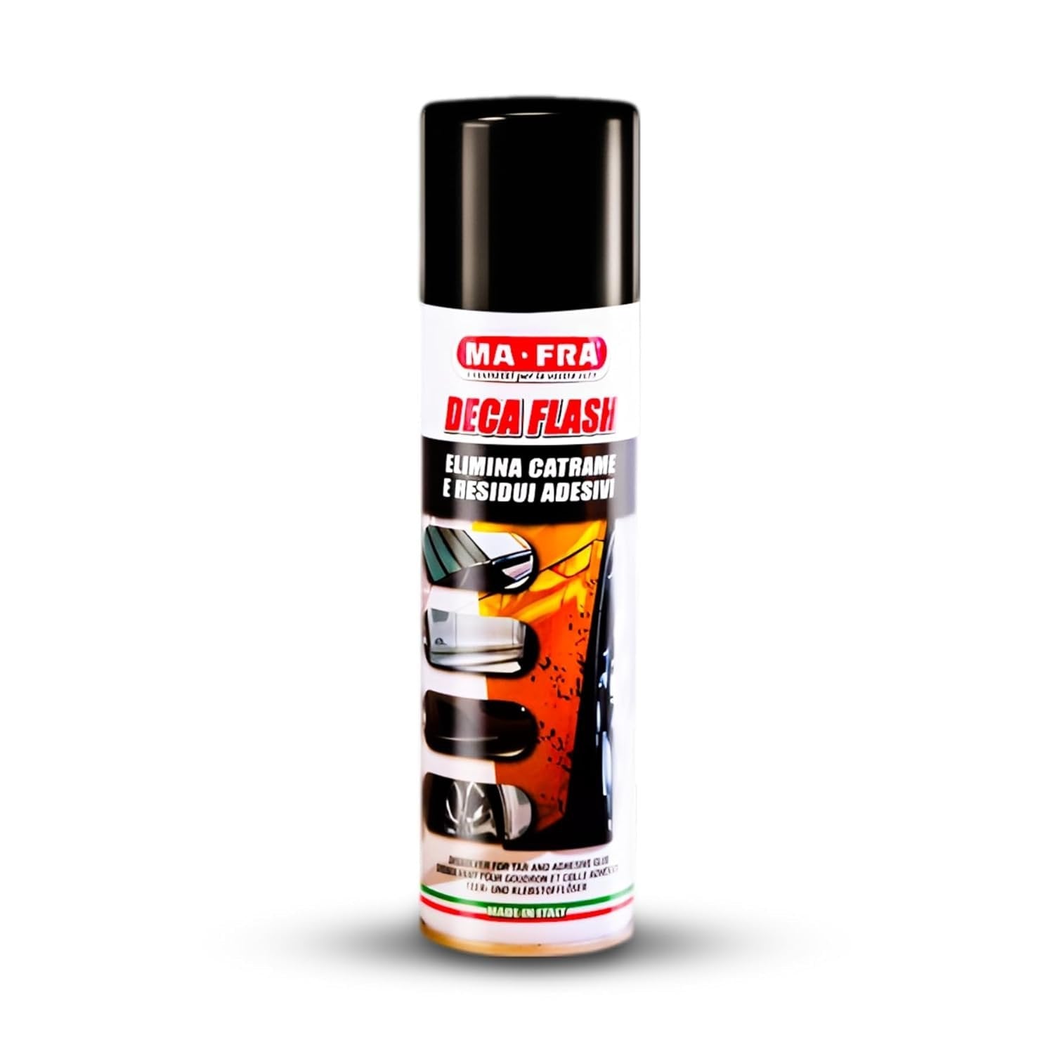Mafra DECA FLASH | Tar & Adhesive Remover Spray 250ml | Removes Tar Spots, Glue Residues, Stickers & Micro - abrasions | Gentle On Paint - Detailing Essentials