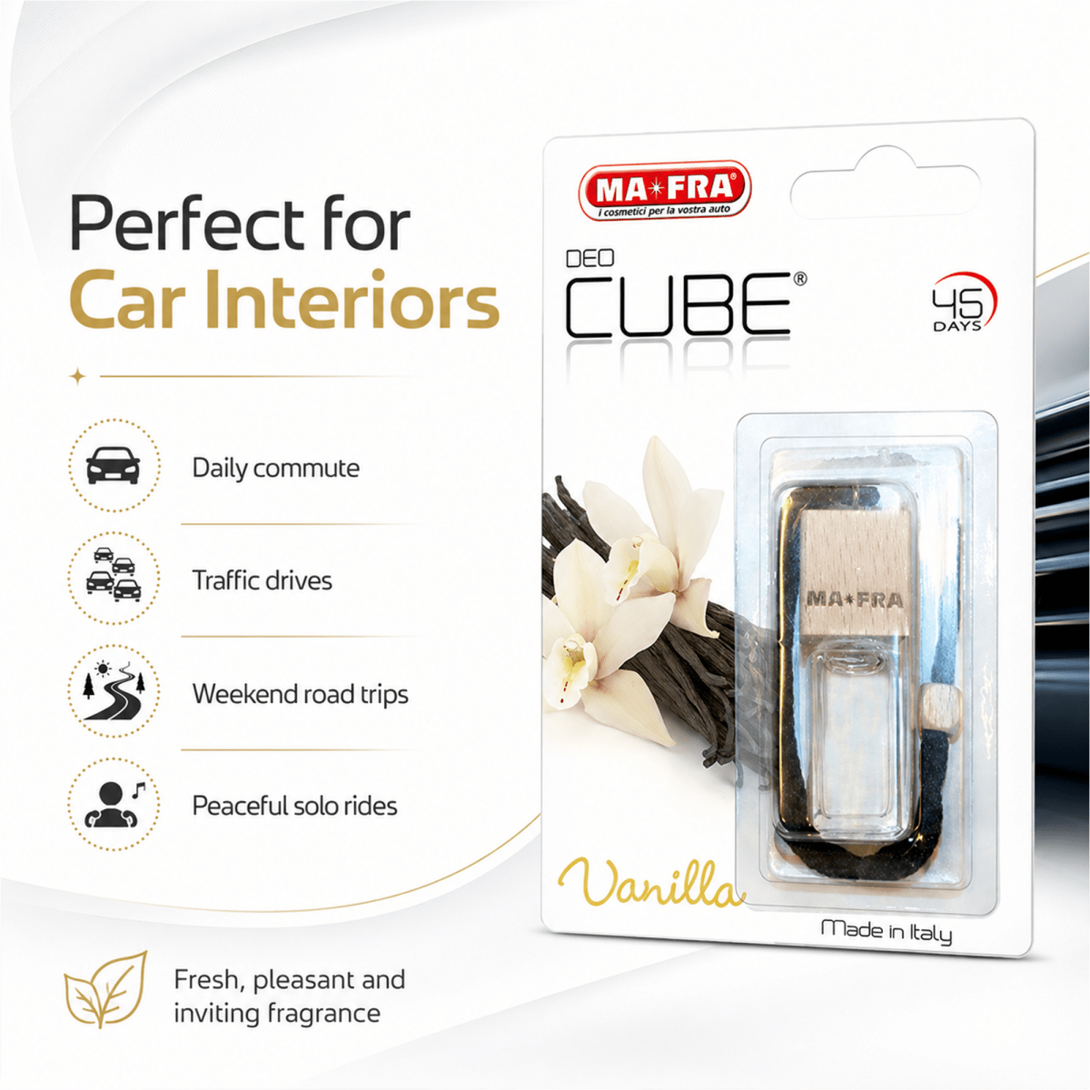 Mafra Deo Cube Car Perfume (various Scents) And Perfume For Professional Interior Care - Detailing Essentials