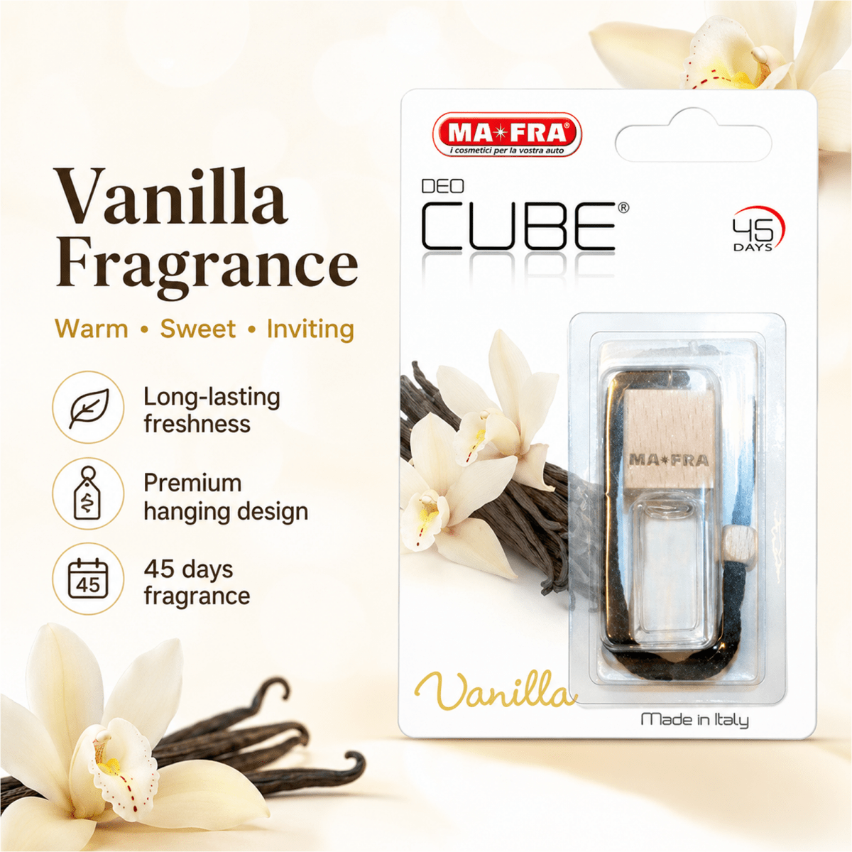 Mafra Deo Cube Car Perfume (various Scents) And Perfume For Professional Interior Care - Detailing Essentials
