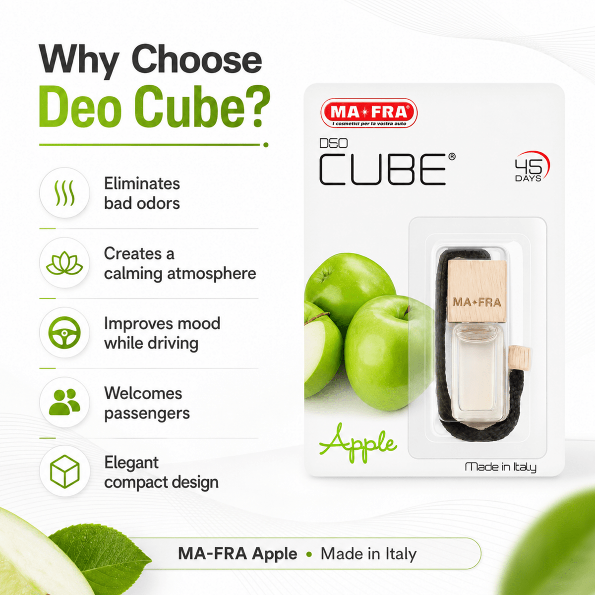 Mafra Deo Cube Car Perfume (various Scents) And Perfume For Professional Interior Care - Detailing Essentials