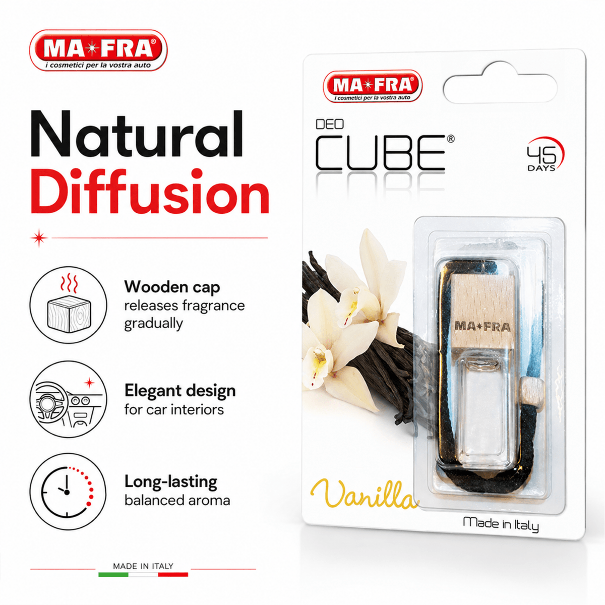 Mafra Deo Cube Car Perfume (various Scents) And Perfume For Professional Interior Care - Detailing Essentials