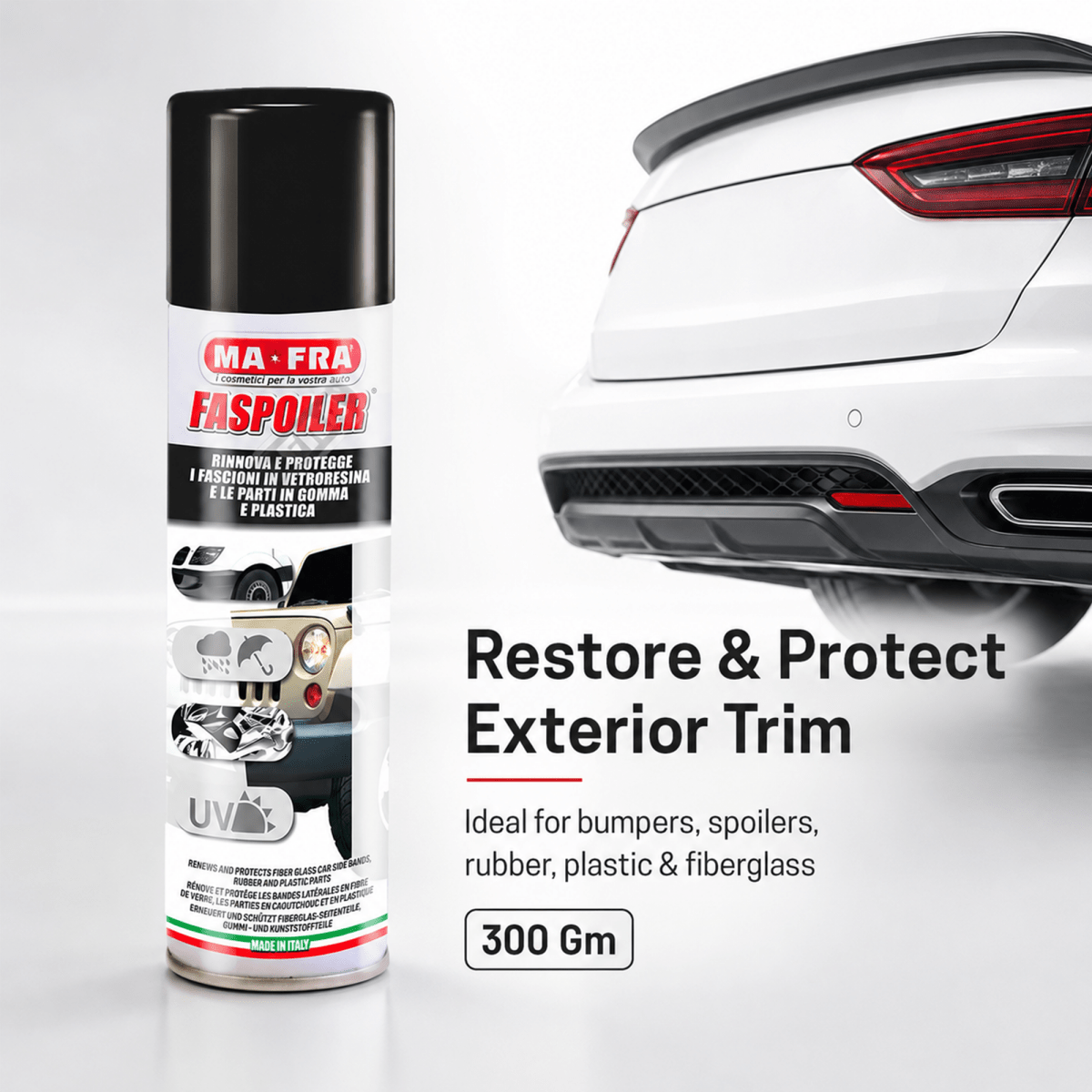 Mafra Faspoiler 300 Gm And Detailing Spray For Professional Exterior Care - Detailing Essentials
