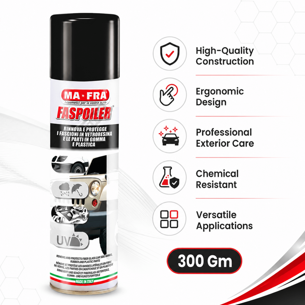 Mafra Faspoiler 300 Gm And Detailing Spray For Professional Exterior Care - Detailing Essentials