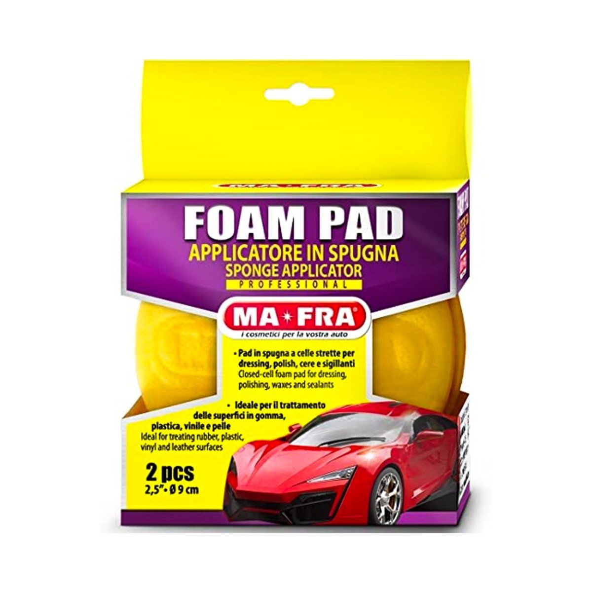 Mafra Foam Pad Double Pack And Foam Pad For Professional Detailing Tools - Detailing Essentials