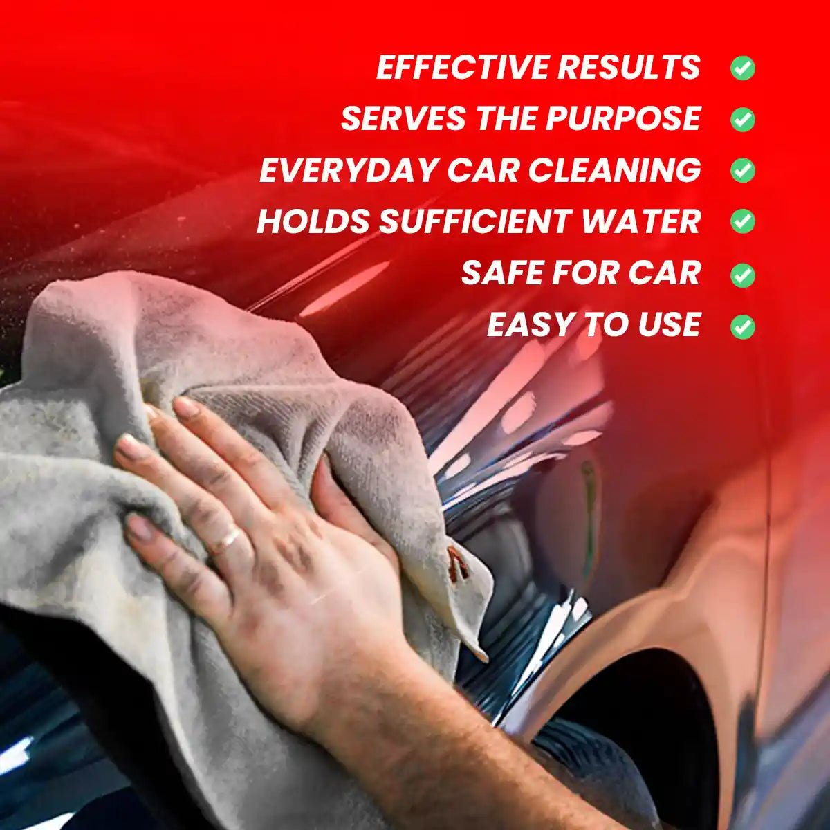 Mafra Heavy Duty Microfiber Cloth 60X40 (6 Piece Set) And Cloth For Professional Detailing Tools - Detailing Essentials