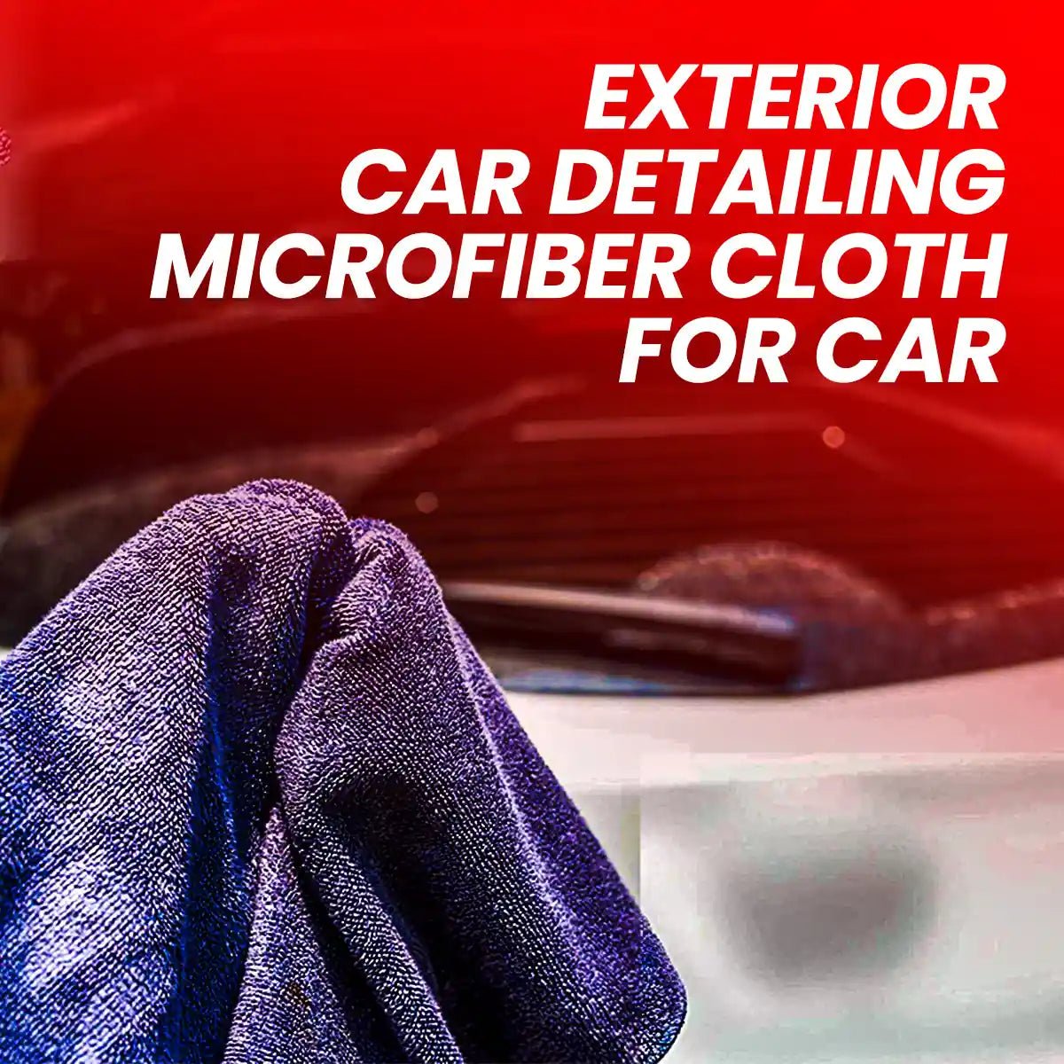 Mafra Heavy Duty Microfiber Cloth 60X40 (6 Piece Set) And Cloth For Professional Detailing Tools - Detailing Essentials