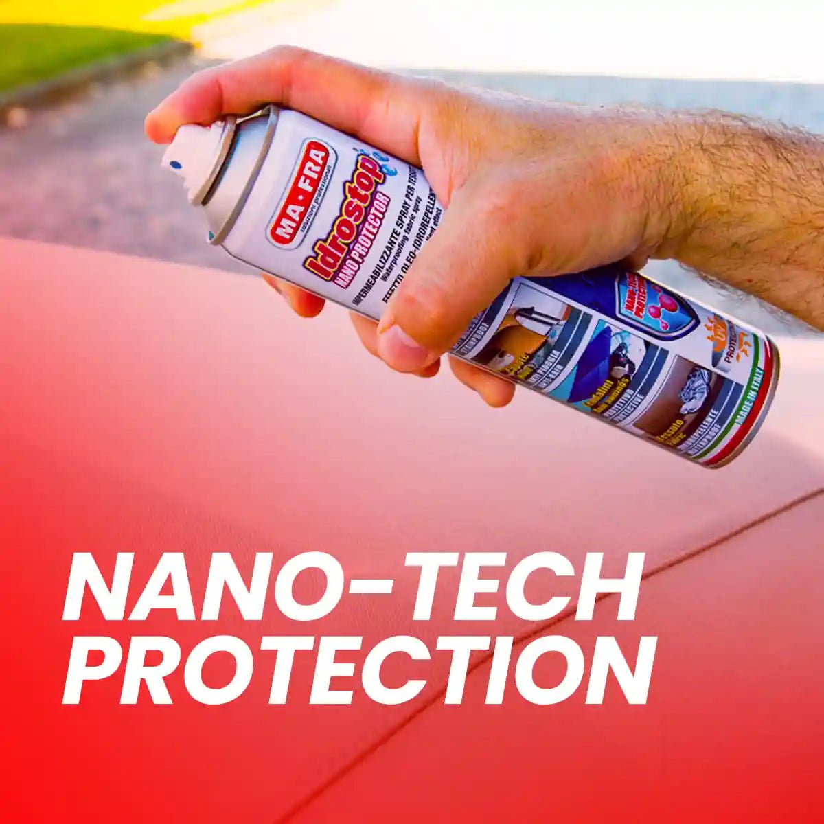 Mafra Idrostop - High - performance Water Repellent For Windshields And Glass Surfaces - Detailing Essentials