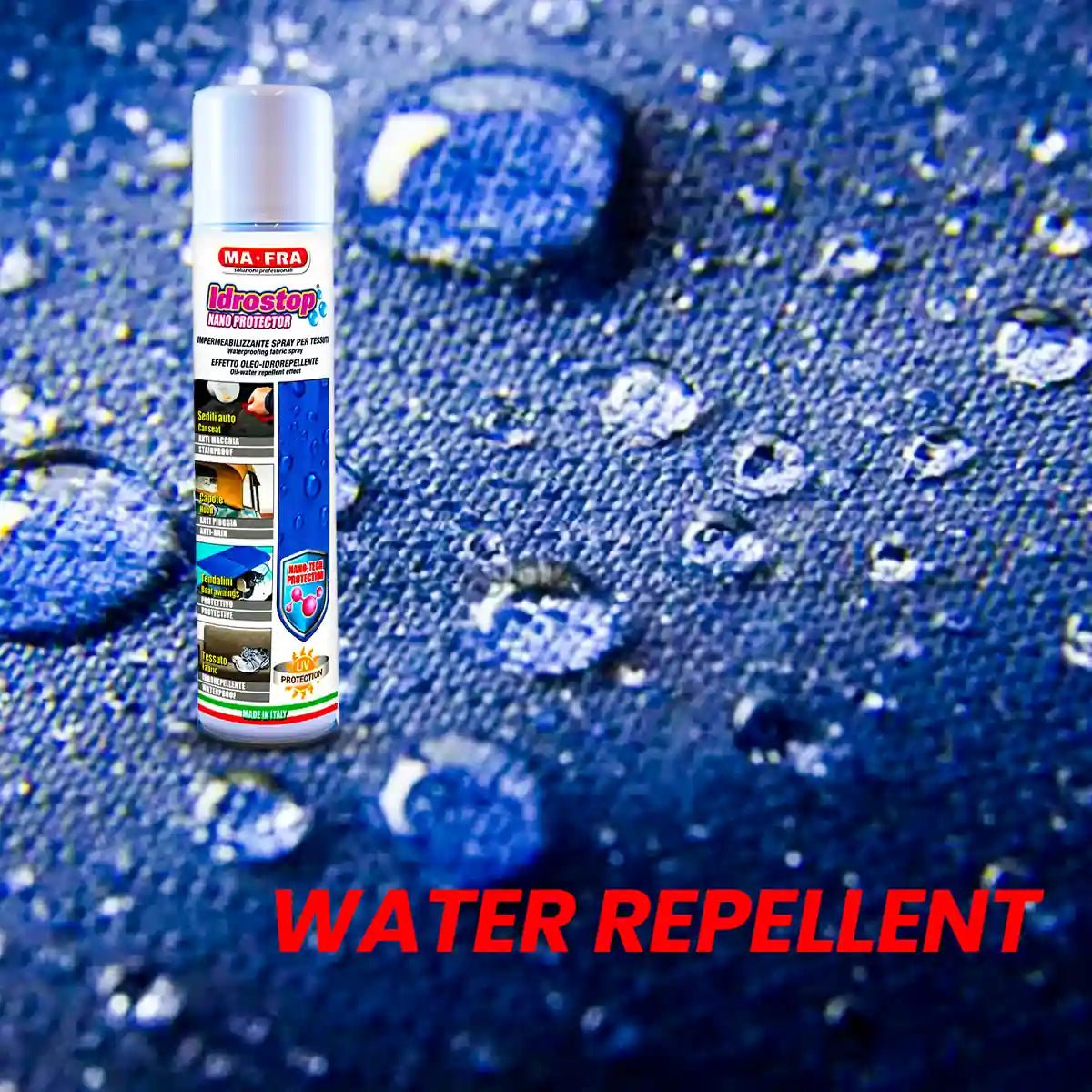 Mafra Idrostop - High - performance Water Repellent For Windshields And Glass Surfaces - Detailing Essentials