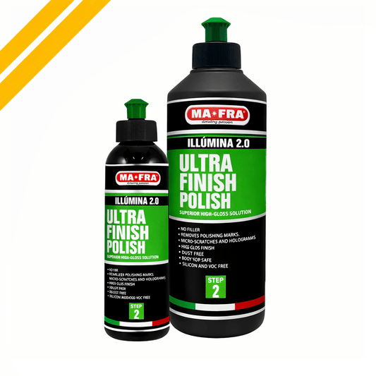Mafra Illumina 2.0 Ultra Finish Polish - High Gloss & Paint Correction Car Polish - Detailing Essentials