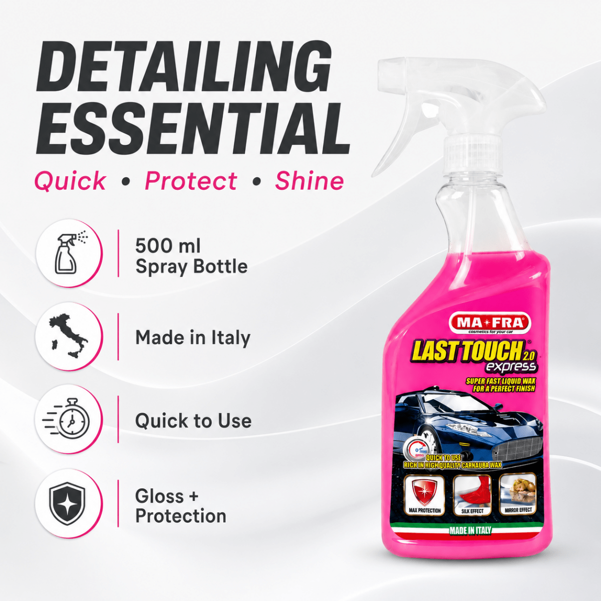 Mafra Last Touch And Finishing Spray For Professional Exterior Care - Detailing Essentials