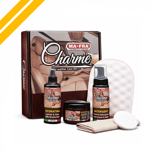 Mafra Leather Cleaning Conditioning Kit And Leather Care For Professional Interior Care - Detailing Essentials