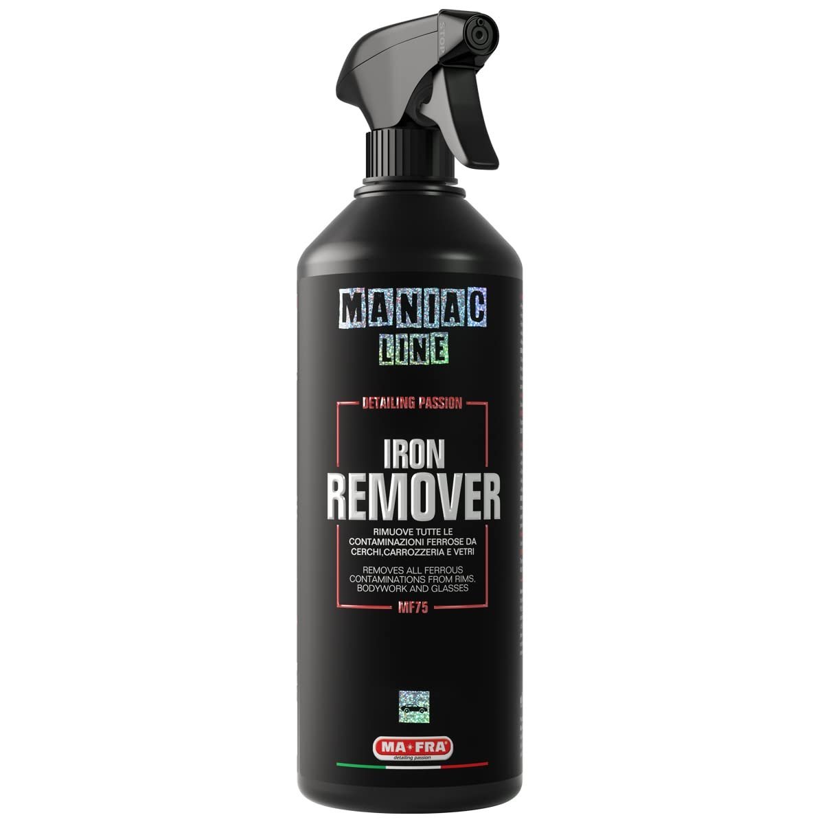Mafra Maniac Line Iron Remover | Removes Iron Contaminants From Wheels, Bodywork & Glass | Safe For Chrome & Painted Surfaces - Detailing Essentials