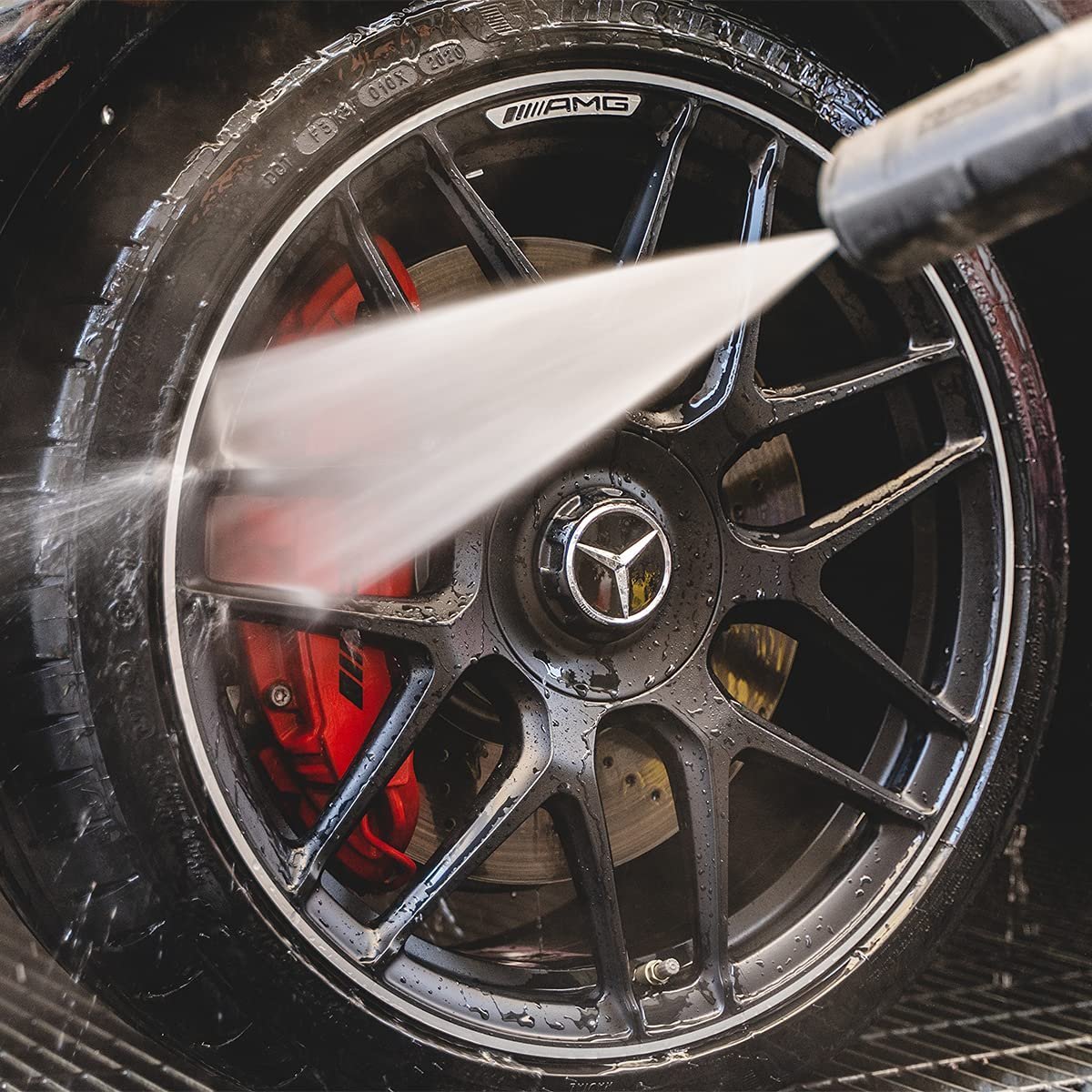 Mafra Maniac Line Wheel & Tyre Cleaner 1000ml | 2 - in - 1 Alloy & Rubber Cleaner | Removes Brake Dust, Road Grime & Preps Wheels For Polishing - Detailing Essentials