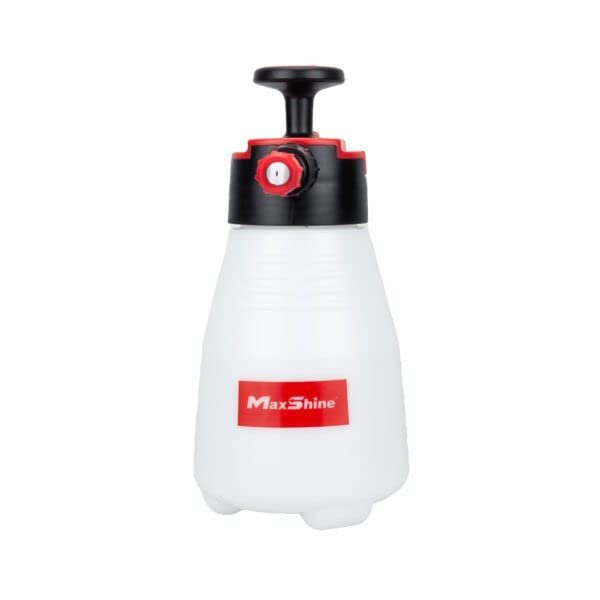 Mafra Maxshine 1.5L Hand Pressure Foam Sprayer | Thick Foam Pump Bottle For Car Detailing, Home Cleaning, Garden & Plant Watering | Durable Nozzles & Easy Use - Detailing Essentials