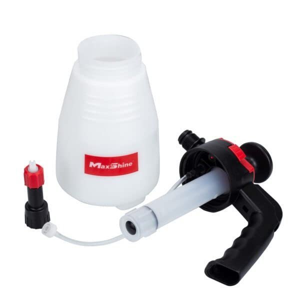Mafra Maxshine 1.5L Hand Pressure Foam Sprayer | Thick Foam Pump Bottle For Car Detailing, Home Cleaning, Garden & Plant Watering | Durable Nozzles & Easy Use - Detailing Essentials