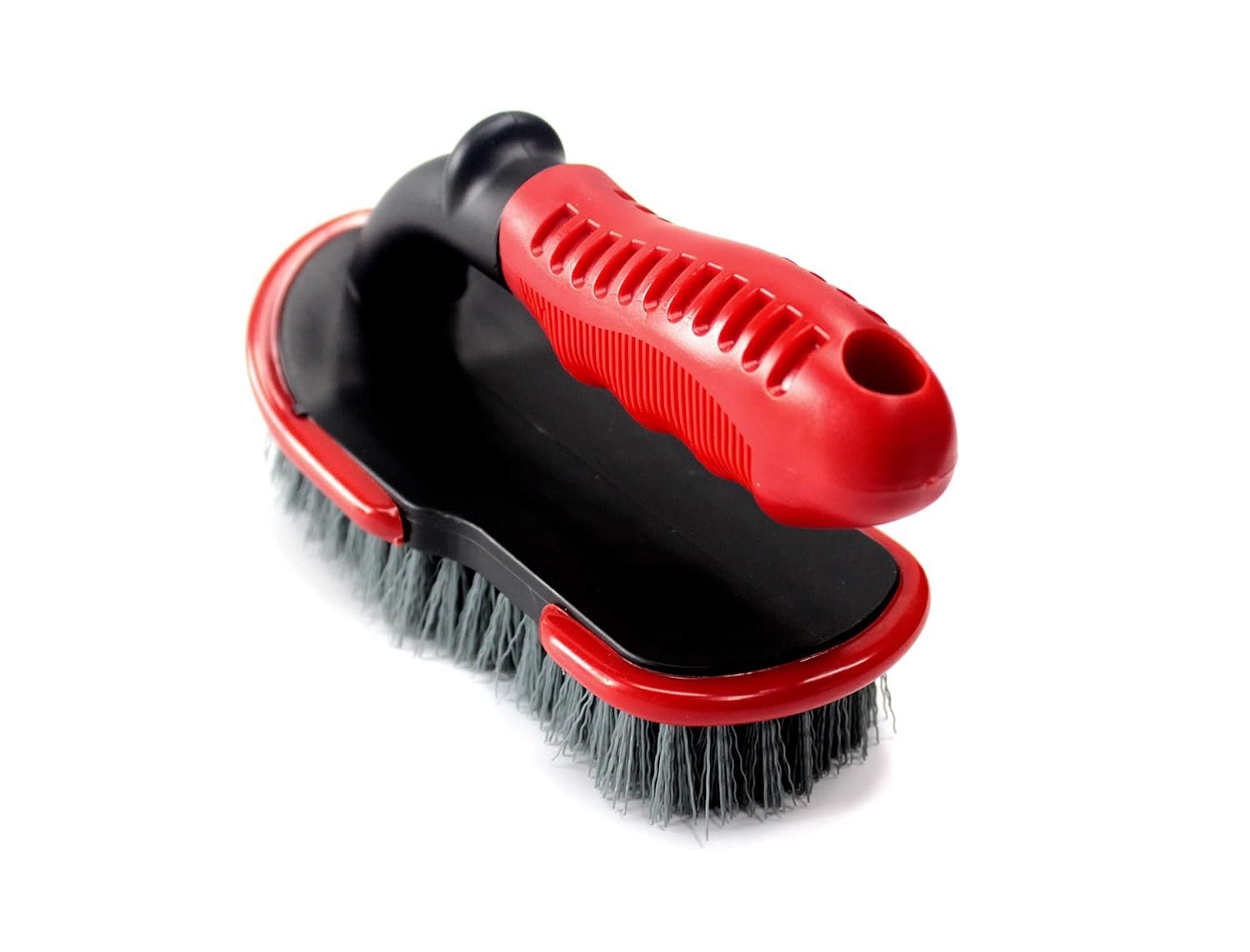 Mafra Maxshine Tire & Carpet Scrub Brush 19cm | Heavy - duty Bristles For Deep Cleaning | Tyre Detailing Brush | Rug & Carpet Cleaning Brush - Detailing Essentials