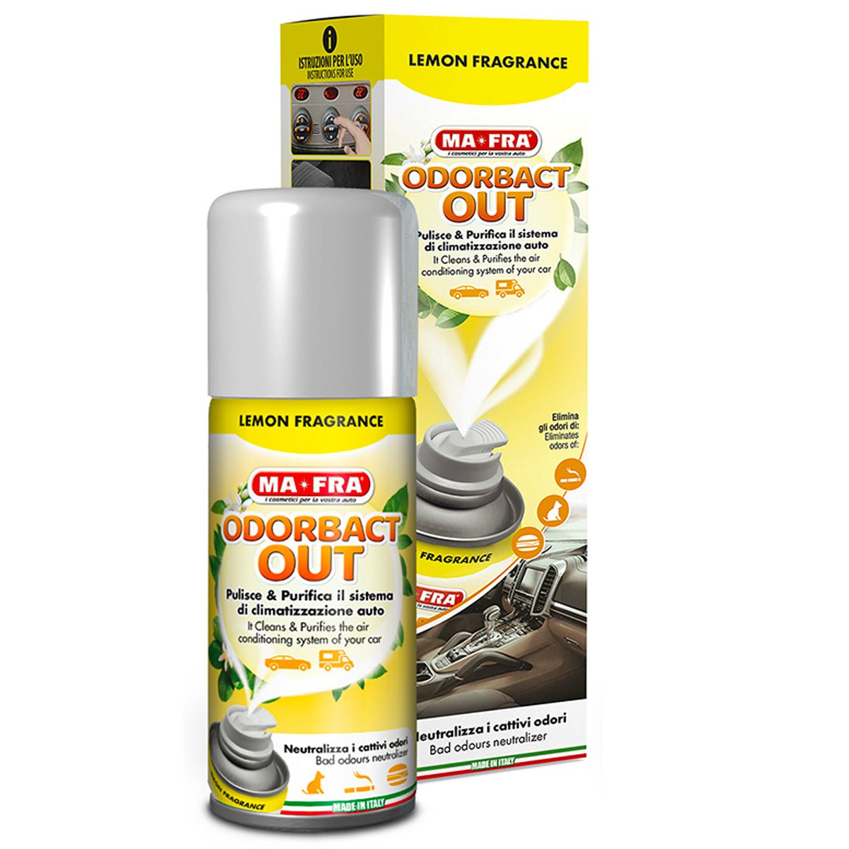 Mafra OdorBact Out Interior Purifier 150ml - Detailing Essentials
