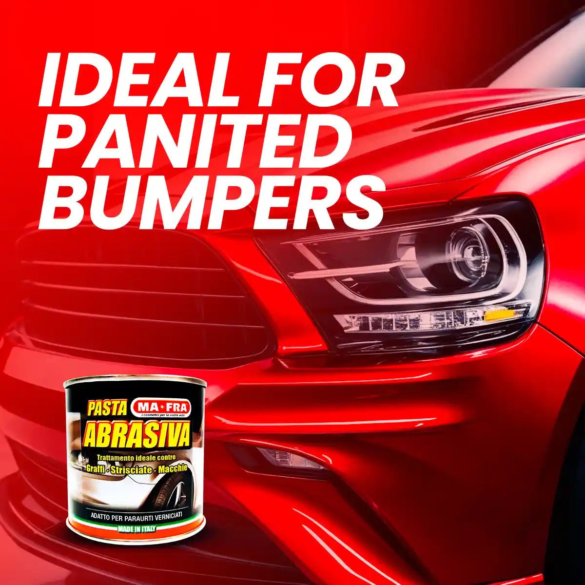 Mafra Pasta Abrasiva And Rubbing Paste For Professional Paint Care - Detailing Essentials