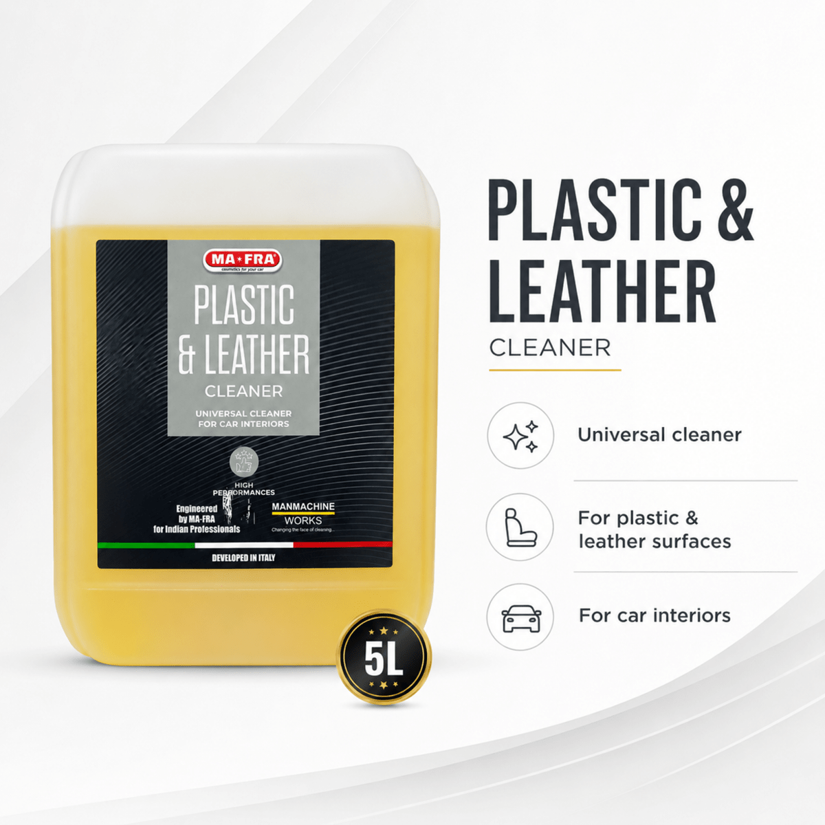 Mafra Plastic And Leather Cleaner And Cleaner For Professional Interior Care - Detailing Essentials