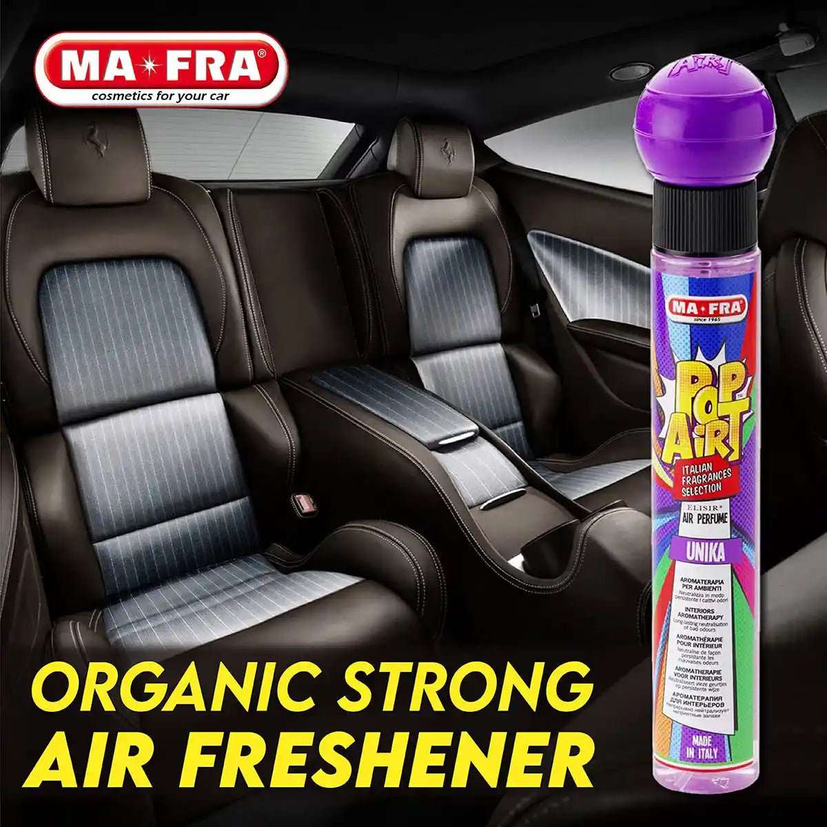 Mafra POP ART Car Perfumes (various Scents) And Car Perfume For Professional Interior Care - Detailing Essentials