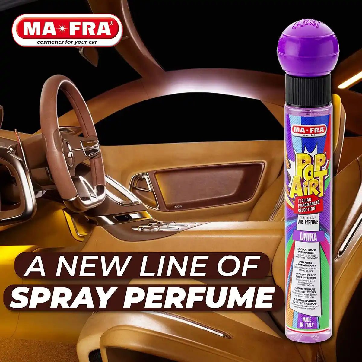 Mafra POP ART Car Perfumes (various Scents) And Car Perfume For Professional Interior Care - Detailing Essentials