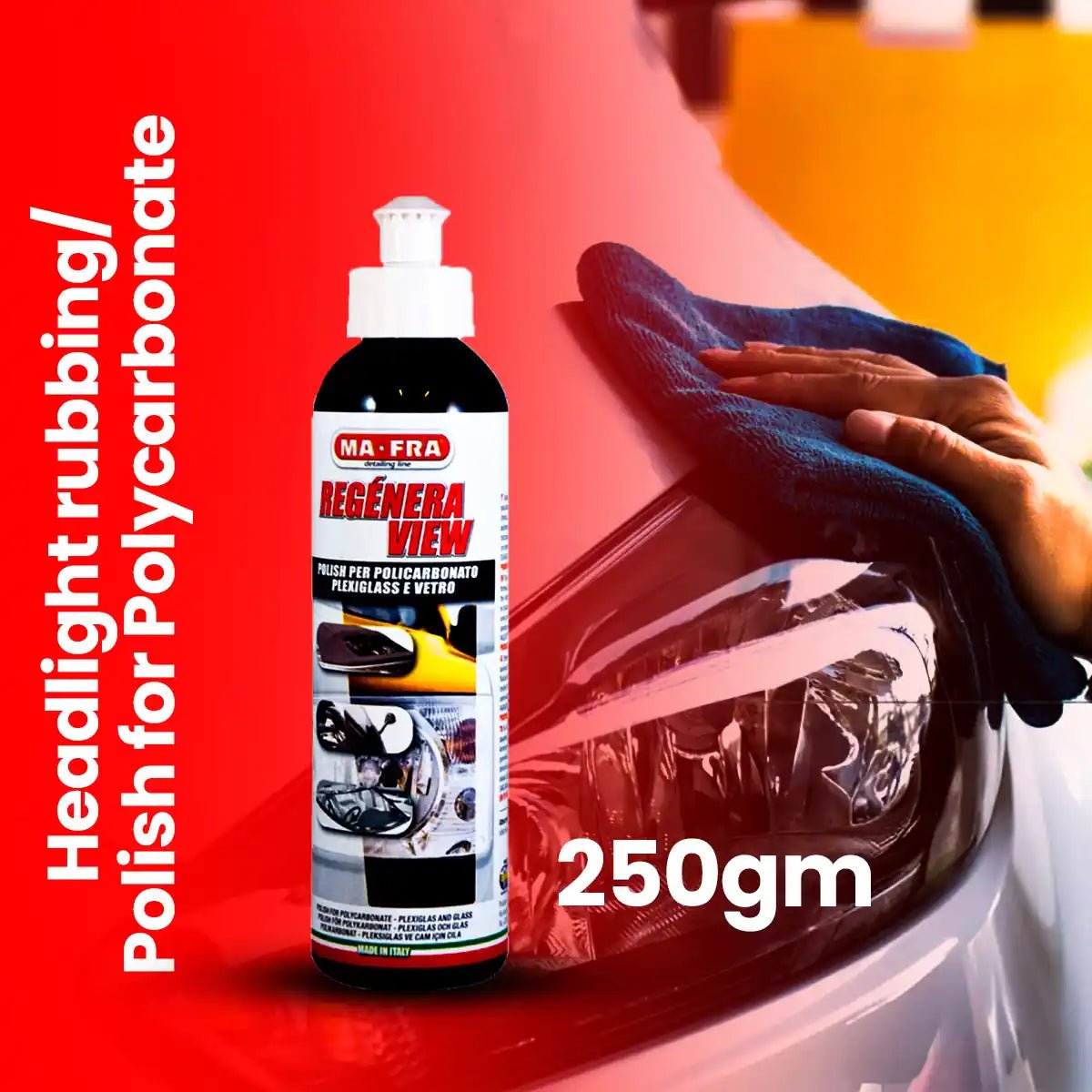 Mafra Regenera View And Headlight Cleaner For Professional Exterior Care - Detailing Essentials