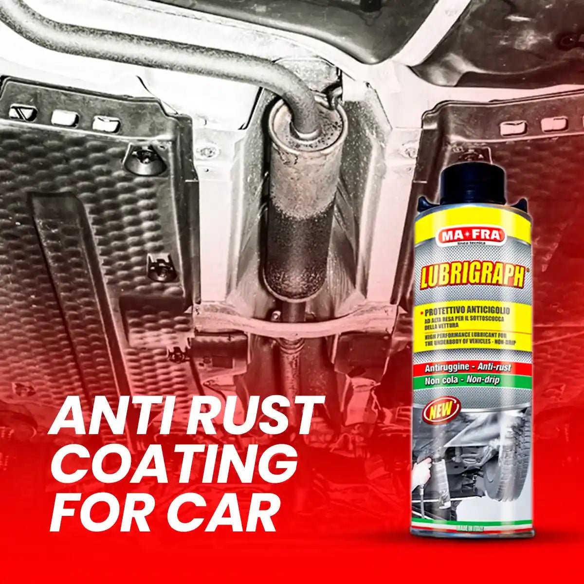 Mafra Rust Remover Spray - Lubrigraph, 600ML - Detailing Essentials