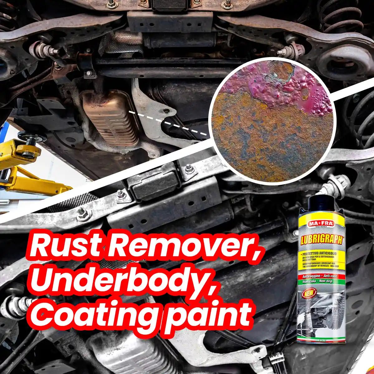 Mafra Rust Remover Spray - Lubrigraph, 600ML - Detailing Essentials