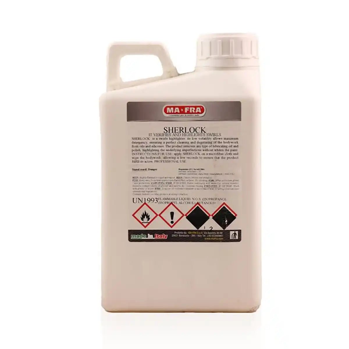 Mafra Sherlock (ipa) (2L) And IPA For Professional Paint Care - Detailing Essentials