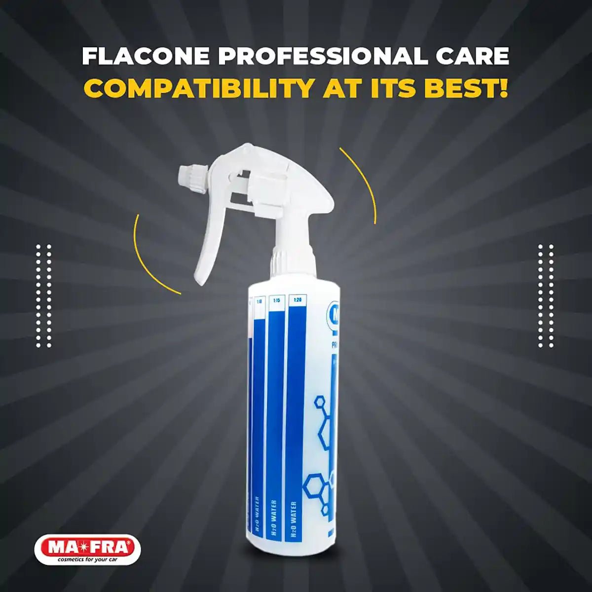 Mafra Spray Bottle 500ml And Spray Bottle For Professional Detailing Tools - Detailing Essentials